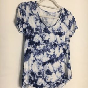 tie-dye Hollister top
